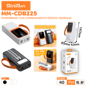 Power bank 30000mah MM-CDB225