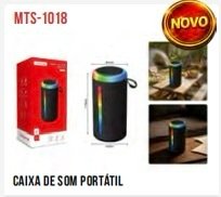 Caixa de som sem fio com LED MTS-1018