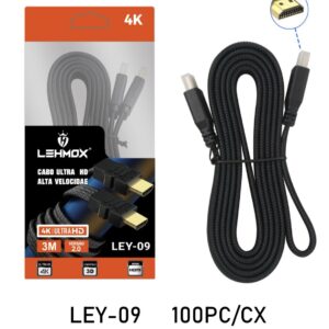 Cabo HDMi 3 metro LEY-09