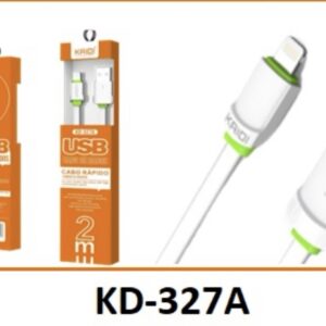 KD-327A cabo iPhone 2 metro silicone