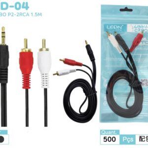 Cabo p2 -2rca 1.5m