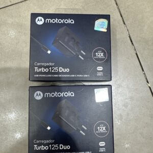 Carregador motolora turbo 125w