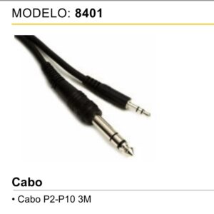 Cabo p10 p2 3m