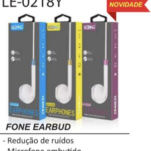 Fone com fio LE-0218Y