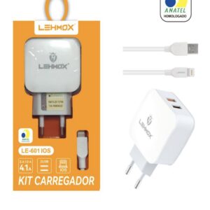 Carregador iOS 4.1A 2usb le-601