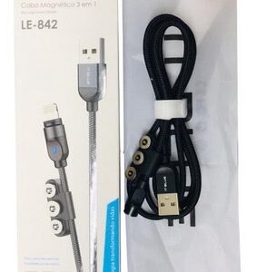 Cabo magnetio 3 in 1 le-842
