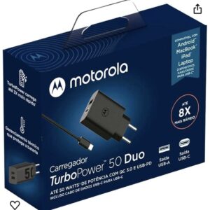 Carregador motolora 50w type c type c