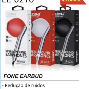 Fone com microfone LE-0216