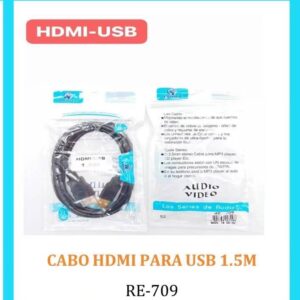 cabo hdmi usb 1.5m RE-709