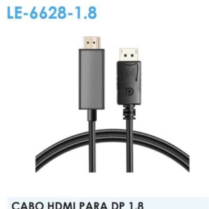 Cabo hdmi para display pord 1.8m LE-6628/FY-805
