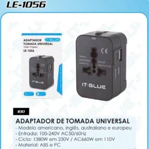 Adaptador tomada universal LE-1056