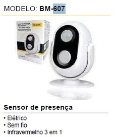 Sensor de presenca BM-607