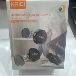 Microfone magnético 2en1