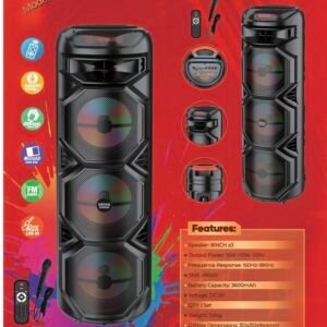 Caixa de som 8x3 YX-S8301