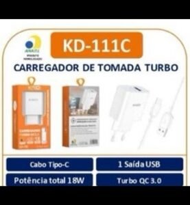 Carregador 18W KD-111C