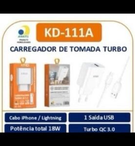 Carregador 18W KD-111A