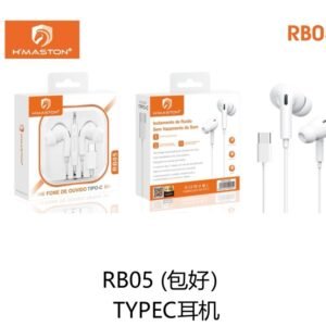 Fone type com borracha RB05