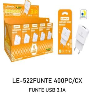 fonte  USB 3.1A LE-522/LEA521-1