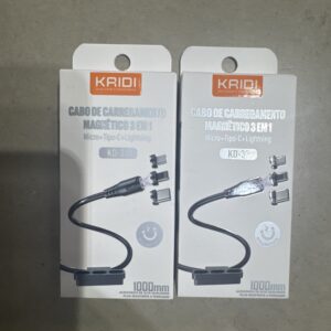 cabo de carregador magnetico 3em1 KD-33