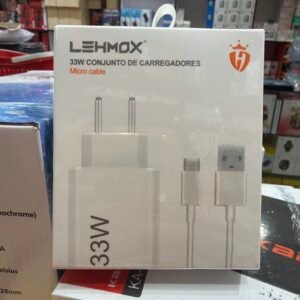 Carregador v8 33w lehmox LE-405