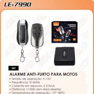 alarme anti-furto para moto LE-7990