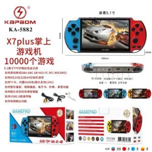 video game X7 plug 10000 jogos 5.1’’ KA-5882