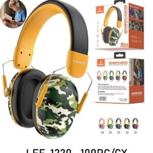 fone abafador de ruído para autismo LEF-1220