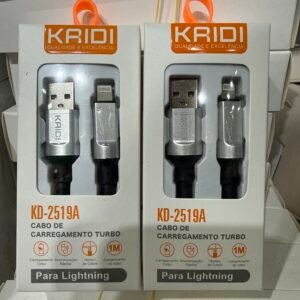 Cabo de carregadmento turbo usb para Lightning KD-2519A