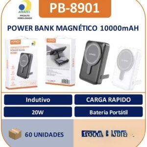 Power bank magnetico 10000 PB-8901