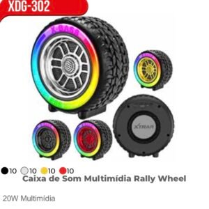 Caixa de som RGB 20w XDG-302