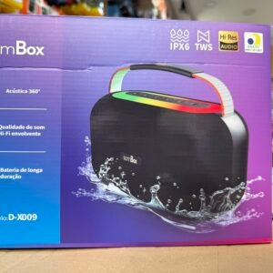 caixa de som prova de água 80wRGB IPX6 D-X009
