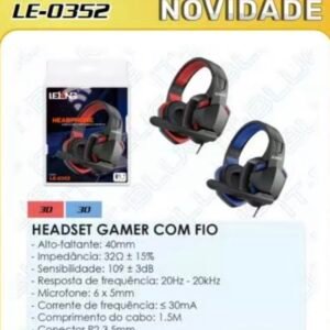 Fone gamer  LE-0352