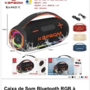 caixa de som 120w KA-8423