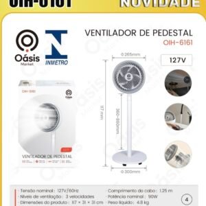 Ventilador  DFS-1088/OIH-6161