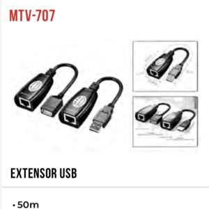Extensor usb rede 50m mtv-707