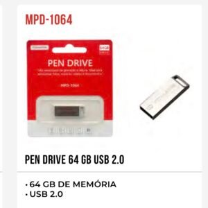 pen drive 64gb  tomate MPD-1064