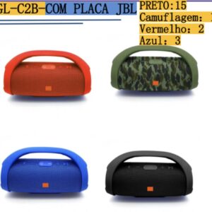 caixa de som boombox mini
