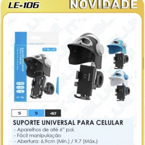 Suporte universal para celular LE-106/MTG-161