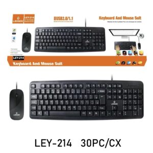 Teclado com mouse LEY-214