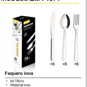 Faqueiro inox BM-F1074