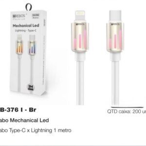 Cabo Lightning- type- c mechanical LED 1.80m CB-377i hrebos