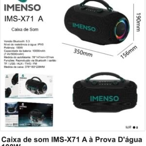 Caixa de som 100w IMS-X71 imenso