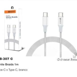 Cabo type c - type c white braids CB-307c