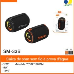 Caixa de som 5w SM-33B