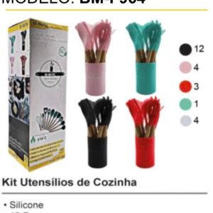 Silicone para cozinha kit 12 peça BM-F964