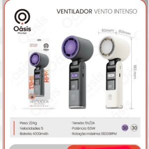 Ventilador 4000MAH OIA-6007