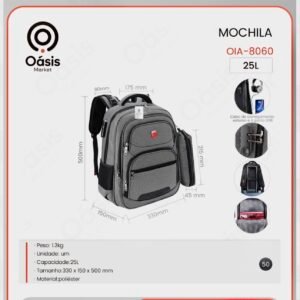 Mochila 25L OIA-8060