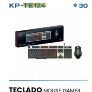 Teclado gamer kp-te124