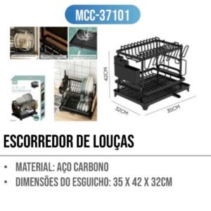 Escorredor de louças multifuncional MCC-37101