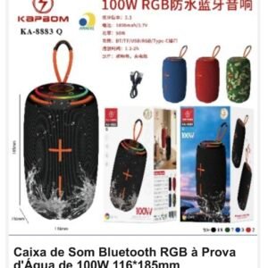 caixa de som 100w KA-8883 Q